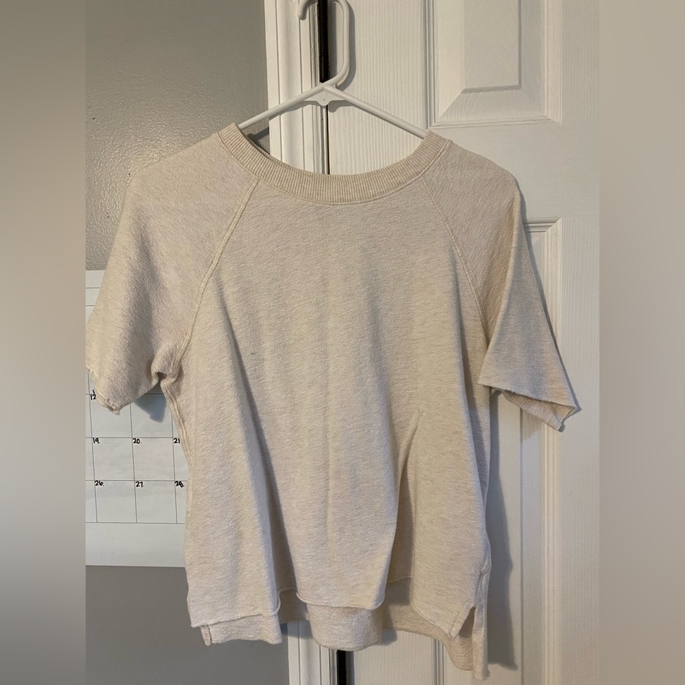 Cream colored Shirt from American Eagle